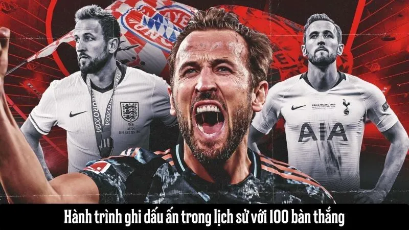 Harry Kane trở thành biểu tượng ghi bàn mới của tuyển Anh